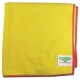 SmartColor MicroWipes 4000, Heavy-Duty, 16 x 15, Yellow/Red, 10/Case